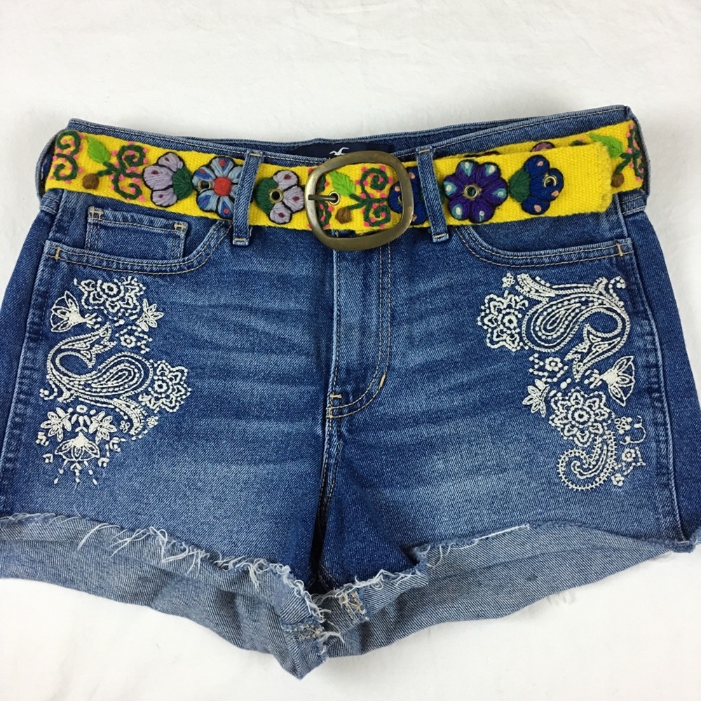 Bohemian Embroidered Belt